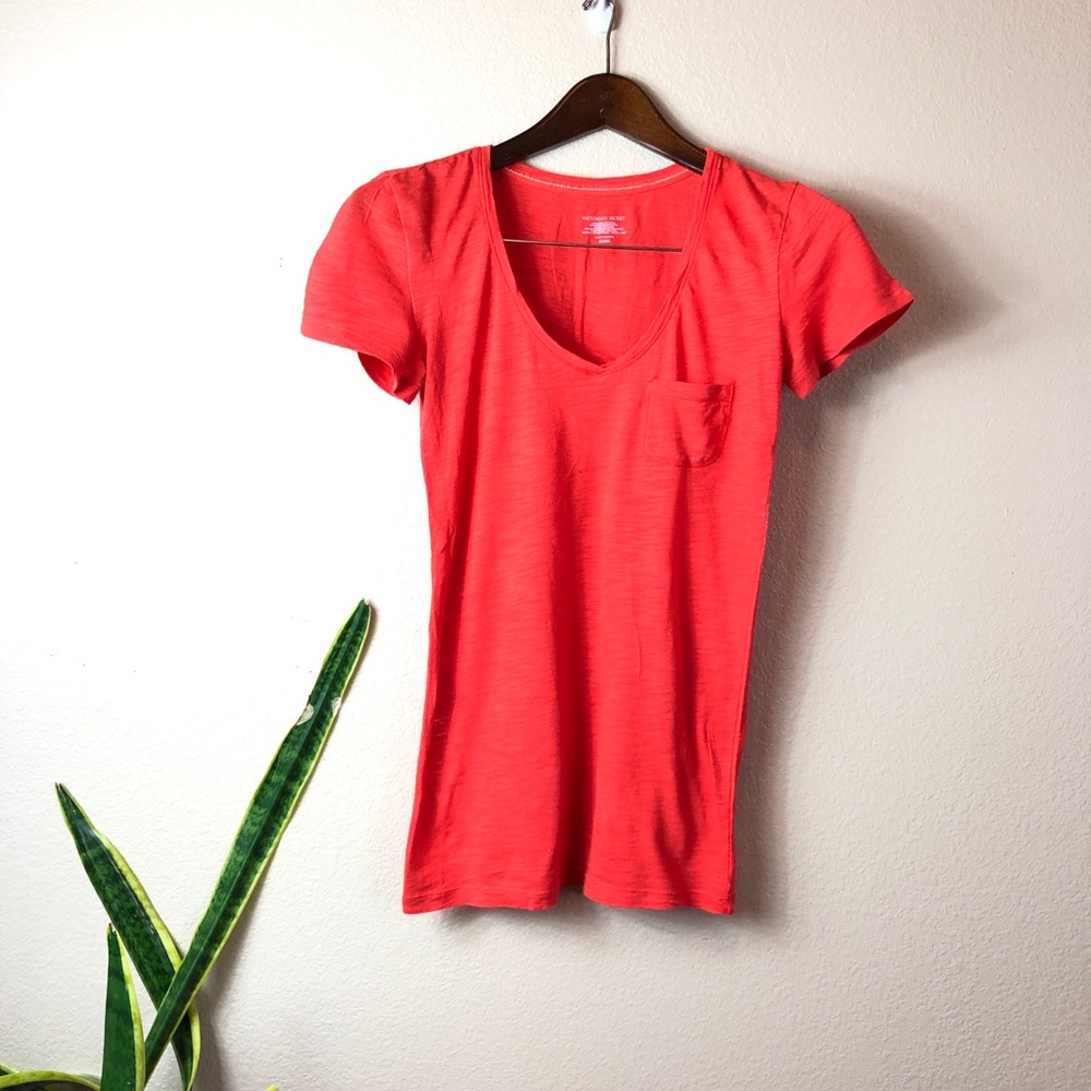 🛍 Casual Orange Tee Shirt